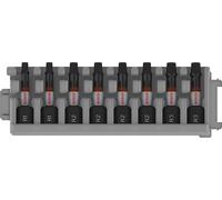 BOSCH Embouts PRO R Impact, R1 (x2), R2 (x4), R3 (x2), 55 mm, 8 pieces 2608521U58