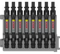 BOSCH Embout double tete PRO Impact avec insert Pick and Click, T25, 65 mm, 8 pieces