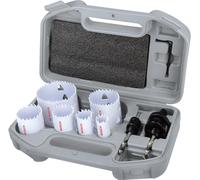 Bosch 9x Coffret de scies trépans à filetage Multi Material (pour Acier, Cloison sèche, Ø 20, 25, 35, 40, 51, 68 mm, Professional Accessoire Perceuses)