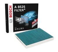 Bosch A8525 - Filtre d'habitacle anti-odeurs et anti-bactérien Filter+ - filtre à poussière et à pollen