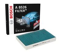 Bosch A8526 - Filtre d'habitacle anti-odeurs et anti-bactérien Filter+ - filtre à poussière et à pollen