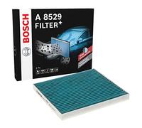 Bosch A8529 - Filtre d'habitacle anti-odeurs et anti-bactérien Filter+ - filtre à poussière et à pollen