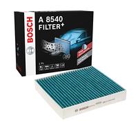 Bosch A8540 - Filtre d'habitacle anti-odeurs et anti-bactérien Filter+ - filtre à poussière et à pollen