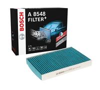 Bosch A8548 - Filtre d'habitacle anti-odeurs et anti-bactérien Filter+ - filtre à poussière et à pollen