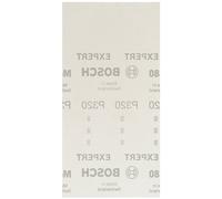 BOSCH Abrasif réticulé EXPERT M480, 115 x 230 mm, G 320, 10 pieces 2608900768