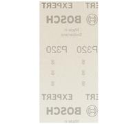 BOSCH Abrasif réticulé EXPERT M480, 93 x 186 mm, G 320, 50 pieces 2608900759