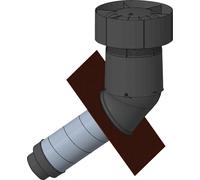 BOSCH Accessoire de ventilation domestique DDF-S160 Traversée de toiture pour toit incliné DN160 - 7738113691