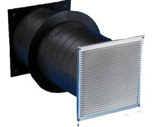 BOSCH Accessoire de ventilation résidentielle WG 160-2 Traversée murale d: 160mm, Acier inoxydable - 7738110906