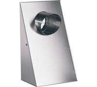 BOSCH Accessoire de ventilation résidentielle WG-V 125 Élément de prise et de rejet d'air vertical, DN 125 - 7738112878