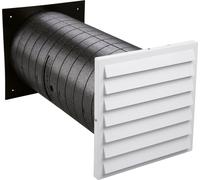 BOSCH Accessoire pour ventilation domestique WG 160/1 Traversée murale Ø 160 mm, en plastique - 7719003334