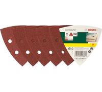 BOSCH ACCESSOIRES 2607019488 - Paquet de 25 feuilles abrasives pour ponceuses Delta (93 mm, grain 60)