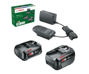Bosch Accessoires Bosch 18 Volts Kit de démarrage Lithium-Ion 18V (2.0 Ah + 4.0 Ah + AL 18V-20) Quantité:1