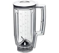 Blender en plastique | Bol mixeur complet avec lame et couvercle pour Kitchen Machine 00572477