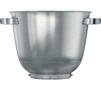 Bosch Accessoires MUZS6ER, bol en acier inoxydable, volume 5,5 l, passe au lave-vaisselle, jusqu'à 3,5 kg de pâte mélangée, pour robot de cuisine série 6, argenté