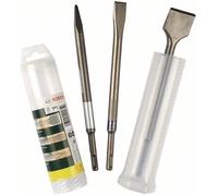 Bosch Accessories 2607019457 Promoline Jeu de burins 3 pièces Longueur totale 250 mm SDS-Plus 1 set