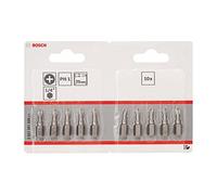 Bosch Jeu d'embouts de vissage 10 pièces PH1 extra-durs 25 mm