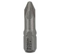 Bosch Accessories 100 Pièces Jeu de Embouts de Vissage Extra Dure pour Vis Pozidriv, PZ2 Epaisseur, 25mm Longueur