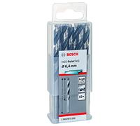 Bosch Accessories 10x forets hélicoïdaux HSS PointTeQ (pour métal, 6,4 x 63 x 101 mm, accessoires pour perceuses-visseuses)