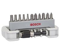 Bosch Accessories 2608522129 Jeu d'embouts 12 pièces cruciforme Phillips, vis Pozidriv, 6 pans intérieurs (TX)