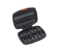 Bosch Accessories 12 pièces Ensemble de fraises au carbure (pour le bois, emmanchement Ø 8 mm, accessoires défonceuse)