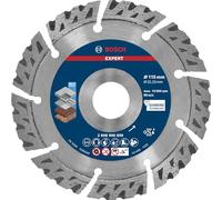 Bosch Accessories 1x Disques à tronçonner diamantés Expert MultiMaterial (pour Béton, Ø 115 mm, Accessoires Petite meuleuse angulaire)