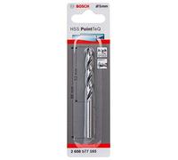 Bosch Accessories 1x Forets hélicoïdaux HSS PointTeQ (pour métal, 5 x 52 x 86 mm, accessoires pour perceuse-visseuse)