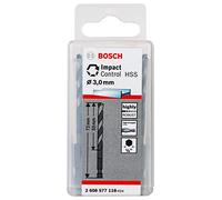 Bosch Accessories 1x Forets Hélicoïdaux Impact Control HSS (pour métal, 3 x 33 x 72 mm, Accessoires pour perceuse à percussion)