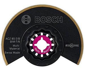 Bosch Accessories 1x Lame pour outils multifonctions ACZ 85 EB (pour divers matériau, Ø 85 mm, Accessoire Outil multifonction)