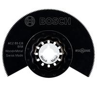 Bosch Accessories 1x Lame segment ACZ 85 EB Wood and Metal (pour le bois et l’acier non trempé, 85 mm, Accessoire Outil multifonction) Gris