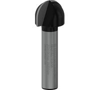 Bosch Accessories 2 608 628 339 Fraise à canneler - 8 mm, R1 8 mm, D 16 mm, L 12,7 mm, G 45 mm