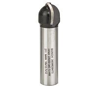 Bosch 2 608 628 472 - Fraises à queue demi-ronde (12 mm, R1 8 mm, D 16 mm, L 12,7 mm, G 54 mm)