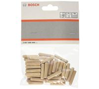Bosch Tourillons en bois 6 mm x 30 mm, 50 pièces (2607000444)