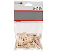 Bosch Tourillon en bois 8 mm x 40 mm - 40 pièces - 2607000446