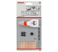 Bosch Set de tourillonnage 2607000449 – 32 pièces, 6 mm x 30 mm