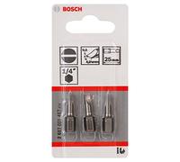 Bosch Embouts fente T4L25 0,5×4,0 mm H25 extra-dur, sachet de 3