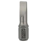 Bosch Accessories 2607001463 2607001463-Punta de atornillar S Extradura, 5x25mm: 25 uds, Gris, S 0,8x5,5, 25 mm