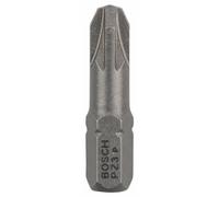Bosch Accessories 2607001564 2607001564-Punta de atornillar Pz3 Extradura C: 25 mm: 25 uds, Gris