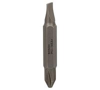 Bosch Embout de tournevis double 2607001738 – s 1,0x5,5 / PH2 – 45 mm, gris