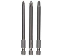 Bosch Embouts de vissage courts 2607001758 – Jeu de 3 embouts PH1 PH2 PH3 152 mm extra-dur