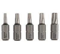 Bosch Accessories 2607001768 Jeu d'embouts 5 pièces 6 pans intérieurs (TX)