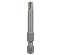 Bosch Accessories 2607002507 2607002507-Punta de atornillar Pz3 Extradura E: 49 mm: 25 uds, Gris