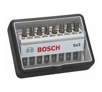 BOSCH Coffret de 8 embouts de vissage Robust Line Sx PH/PZ, version Extra Hard 2607002558