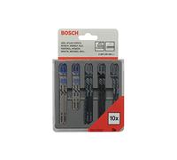Bosch Coffret de lames pour scie 10 pièces Bois et métal