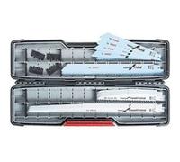 Bosch Accessories 2607010997 SET de lames de scie à scier Demolition, Heavy for Wood and Metal in Tough Box, 16 pièces Longueur lame de scie 300 mm 1 set G