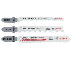 Bosch Accessories 2607011947 Kit de lames de scie sauteuse PAR laminage, 15 pièces 1 pc(s)