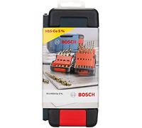 Bosch Accessories 2607017047 HSS-Co Jeu de forets pour le métal 18 pièces 1 mm, 1.5 mm, 2 mm, 2.5 mm, 3 mm, 3.5 mm, 4 mm, 4.5 mm