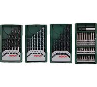 Bosch Accessories 2607017071 Pack de 4 coffrets d'accessoires