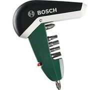 Bosch Tournevis à cliquet 2607017180 compact avec 6 embouts de vissage