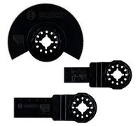 Set d'accessoires pour outils multifonctions, 3 pcs Bosch Accessories 2607017323 N/A