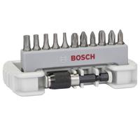 Bosch Jeu d'embouts de tournevis 2607017578 - 11 pièces PH/PZ/T extra durs